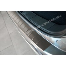 Накладка на задний бампер Honda Civic IX 4/5D (2012-)
